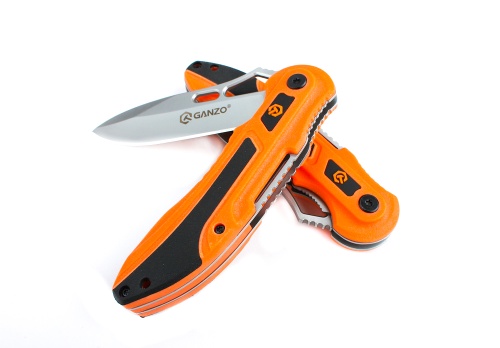 Нож Ganzo G621 оранжевый фото 3
